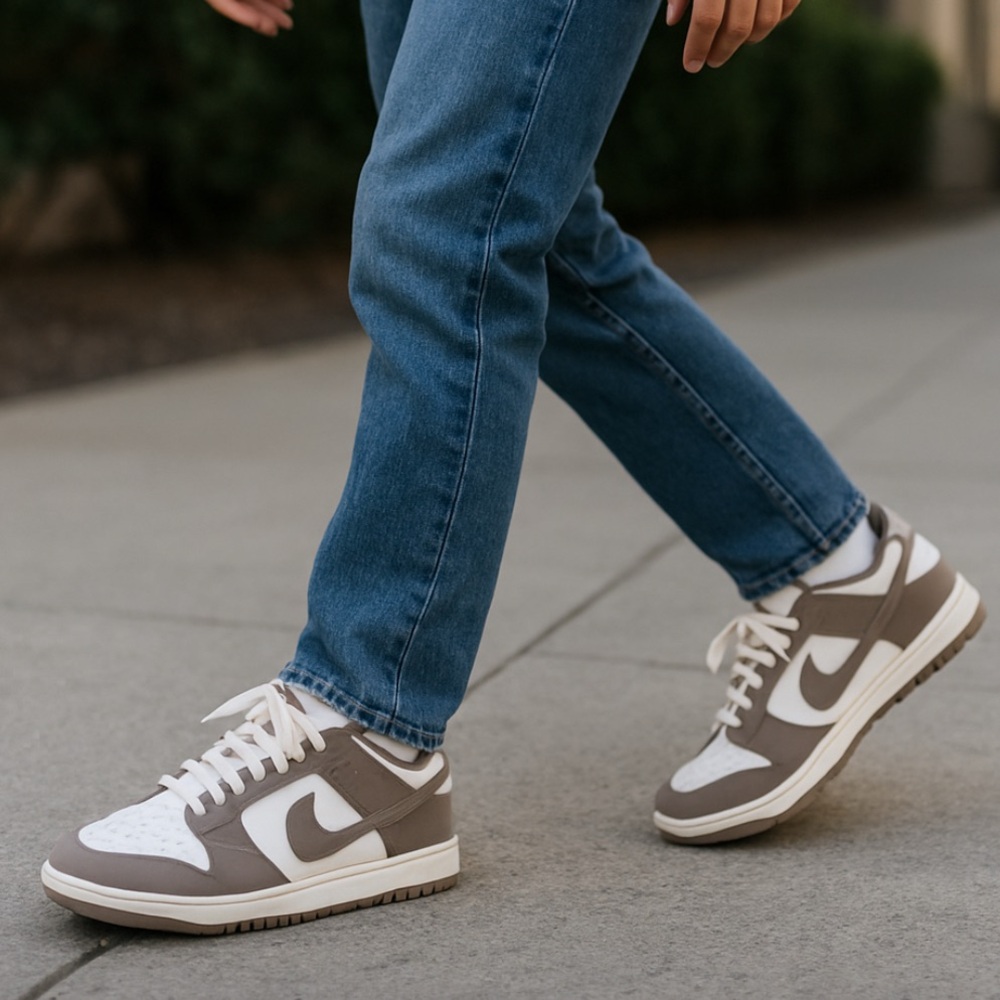 Nike purple and White Women's Sneakers